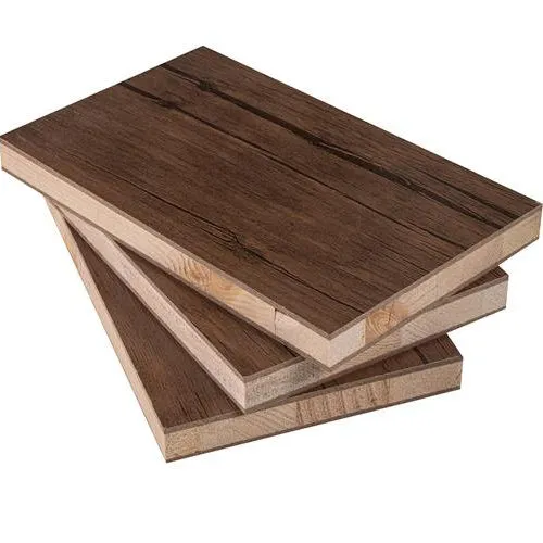 Quality Assurance Falcata High Gloss Melamine Laminated Block Board for Furniture